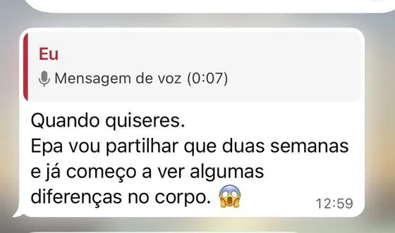 Conversa de um cliente com o André