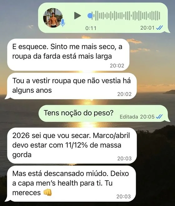 Conversa de um cliente com o André
